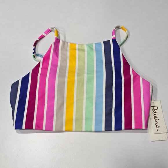 Raisins Juniors' Kaori Striped Bikini Top Striped - Picture 5 of 8